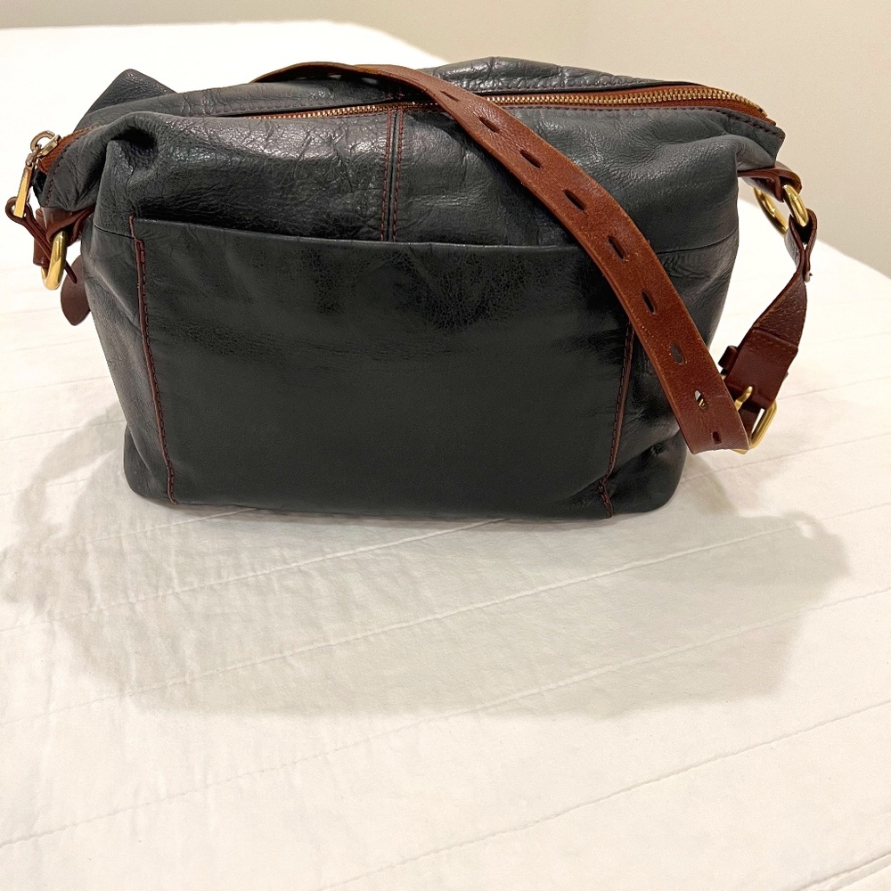Hobo Shoulder Satchel Bucket Leather Handbag Purse